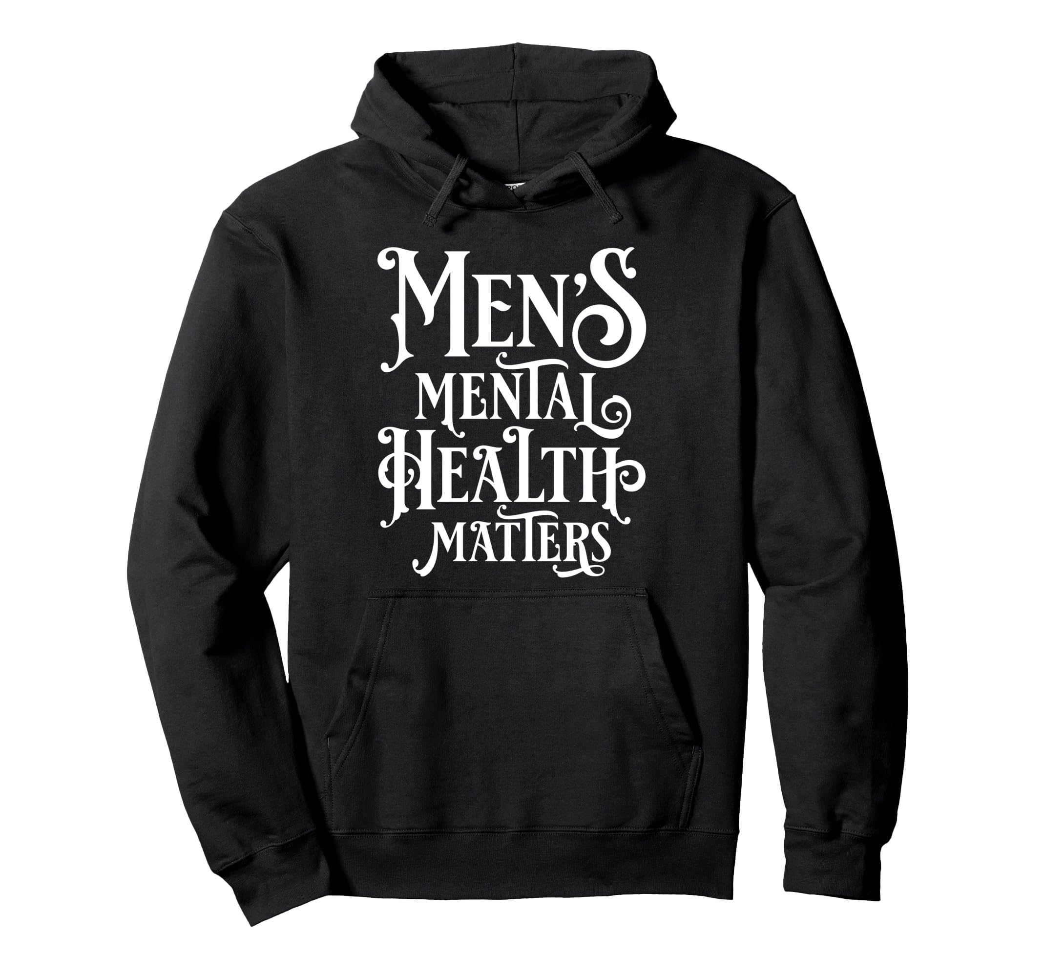 Typo Mental Health Matters Hoodie - Trendy Graphic Men Women - T-Shirt, Sweatshirt, Hoodie