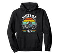Funny Motorbike 50Th Birthday Born 1975 Hoodie - Streetwear Style Unisex - T-Shirt, Sweatshirt, Hoodie