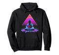 Synthwave Buddha Cyberpunk 80S Sci Fi 3 Hoodie - Trendy Graphic for Adults - T-Shirt, Sweatshirt, Hoodie