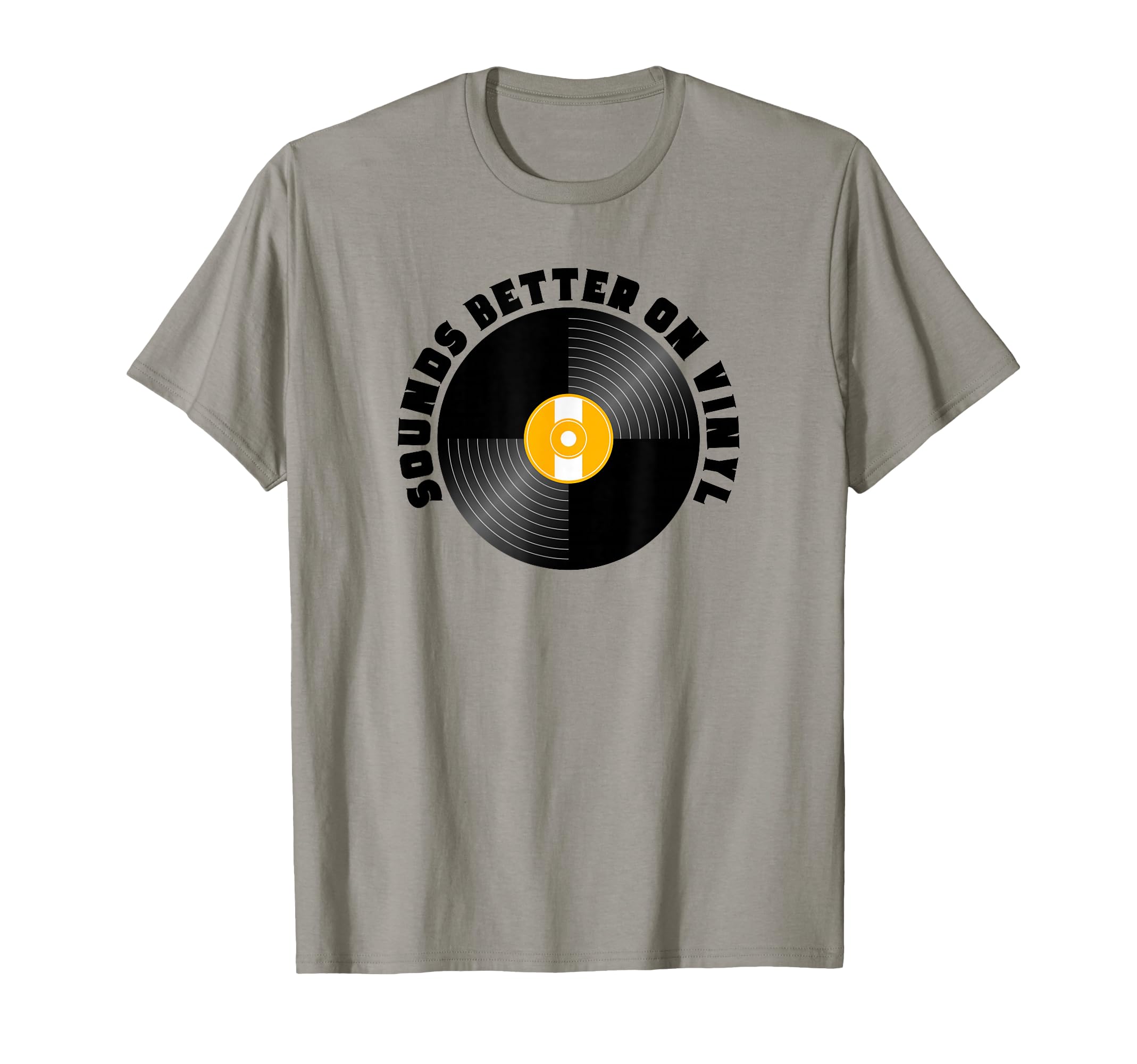 Sounds Better Vinyl Record Player Old School T-Shirt - Graphic Print Unisex - T-Shirt, Sweatshirt, Hoodie