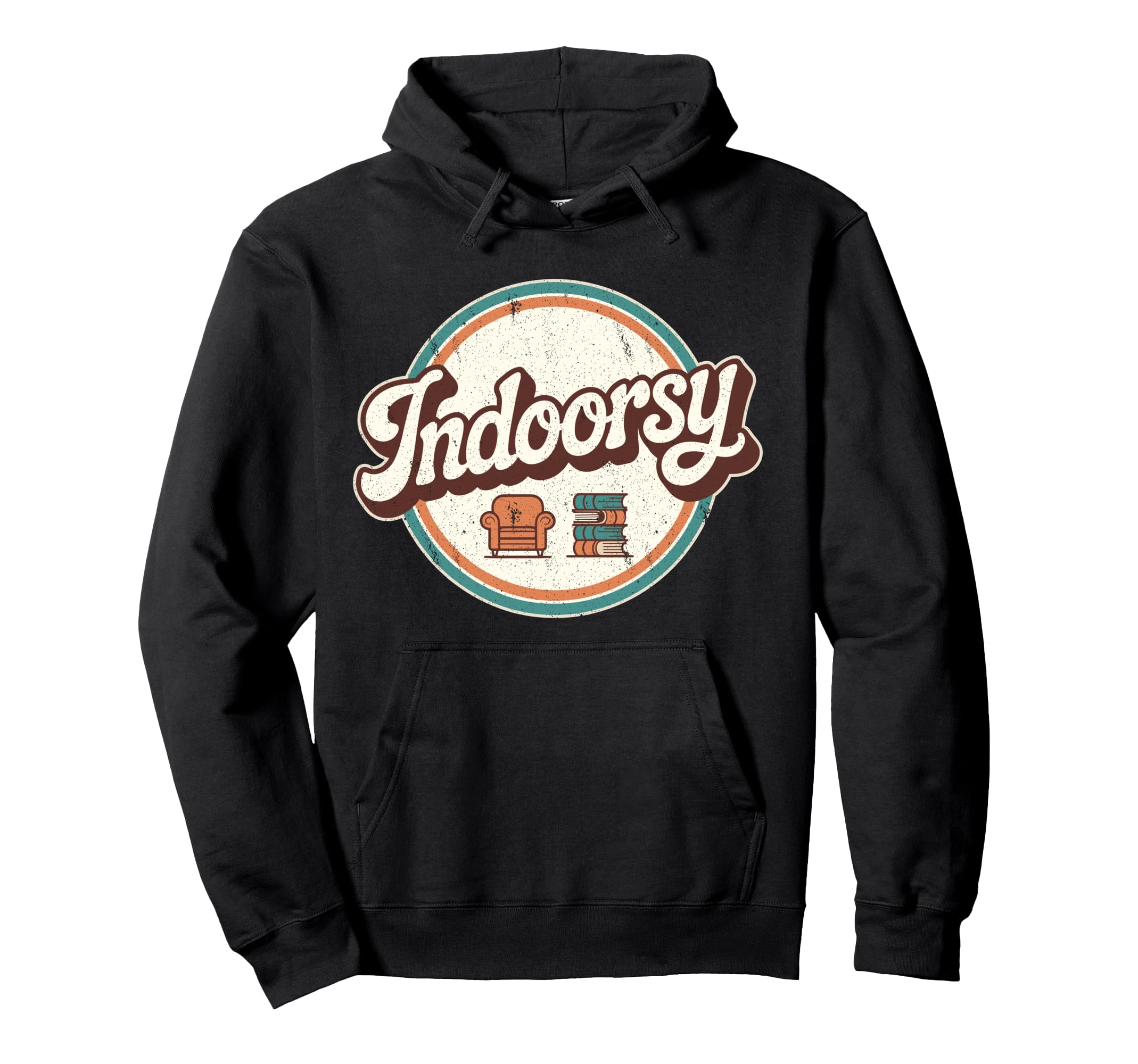Antisocial Indoorsy Funny Introvert Hoodie - Casual Everyday Wear Men Women - T-Shirt, Sweatshirt, Hoodie