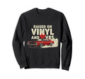 Raised Vinyl And V8S 70S Car Lover Sweatshirt - Streetwear Style Unisex - T-Shirt, Sweatshirt, Hoodie