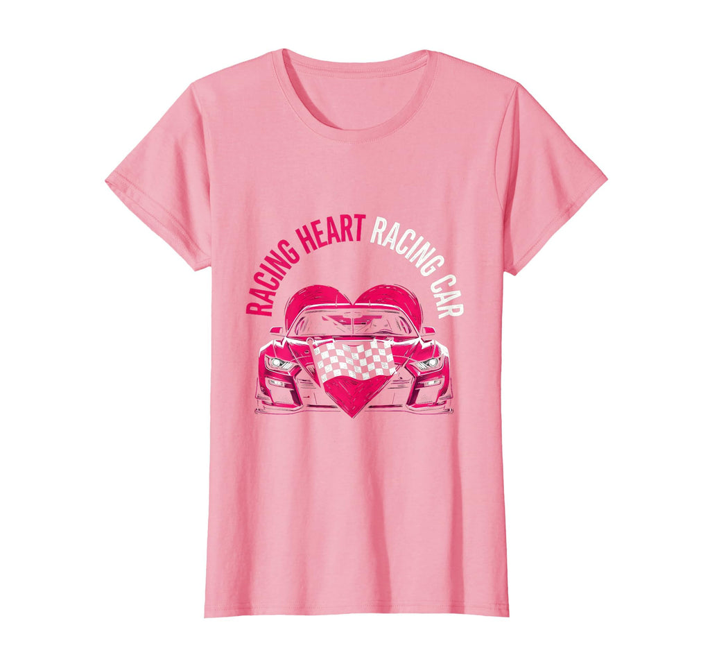 Racing Heart Racing Car T-Shirt - Streetwear Style Men Women - T-Shirt, Sweatshirt, Hoodie