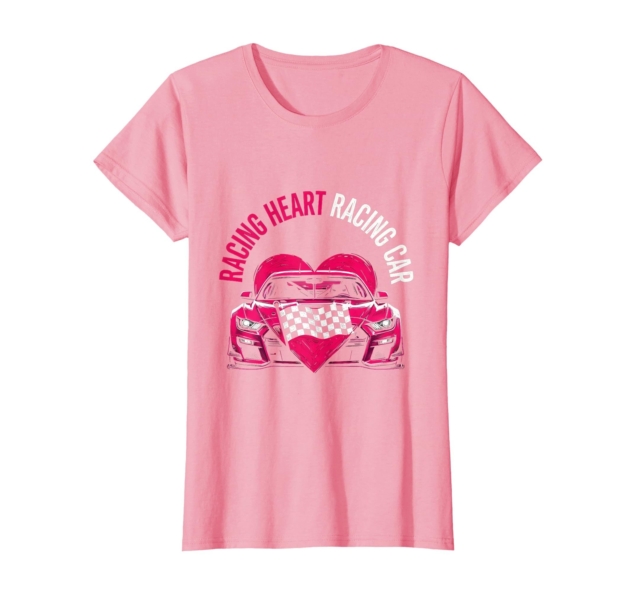 Racing Heart Racing Car T-Shirt - Streetwear Style Men Women - T-Shirt, Sweatshirt, Hoodie