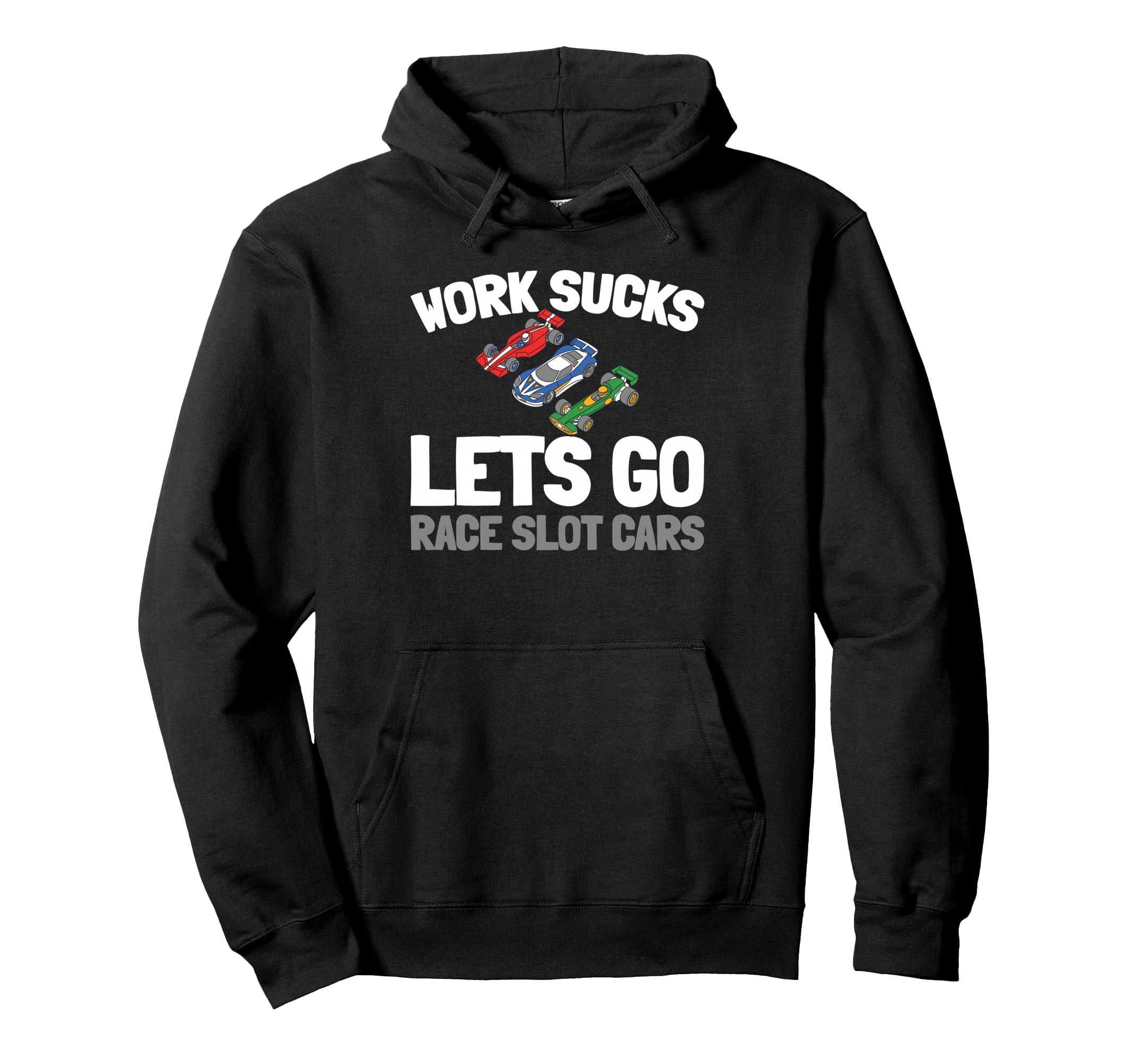 Slot Cars Miniature Track Hobby Slot Hoodie - Custom Art Print Men Women - T-Shirt, Sweatshirt, Hoodie