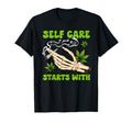 Cannabis Weed Smoking Stoner Babe 420 T-Shirt - Streetwear Style Men Women - T-Shirt, Sweatshirt, Hoodie