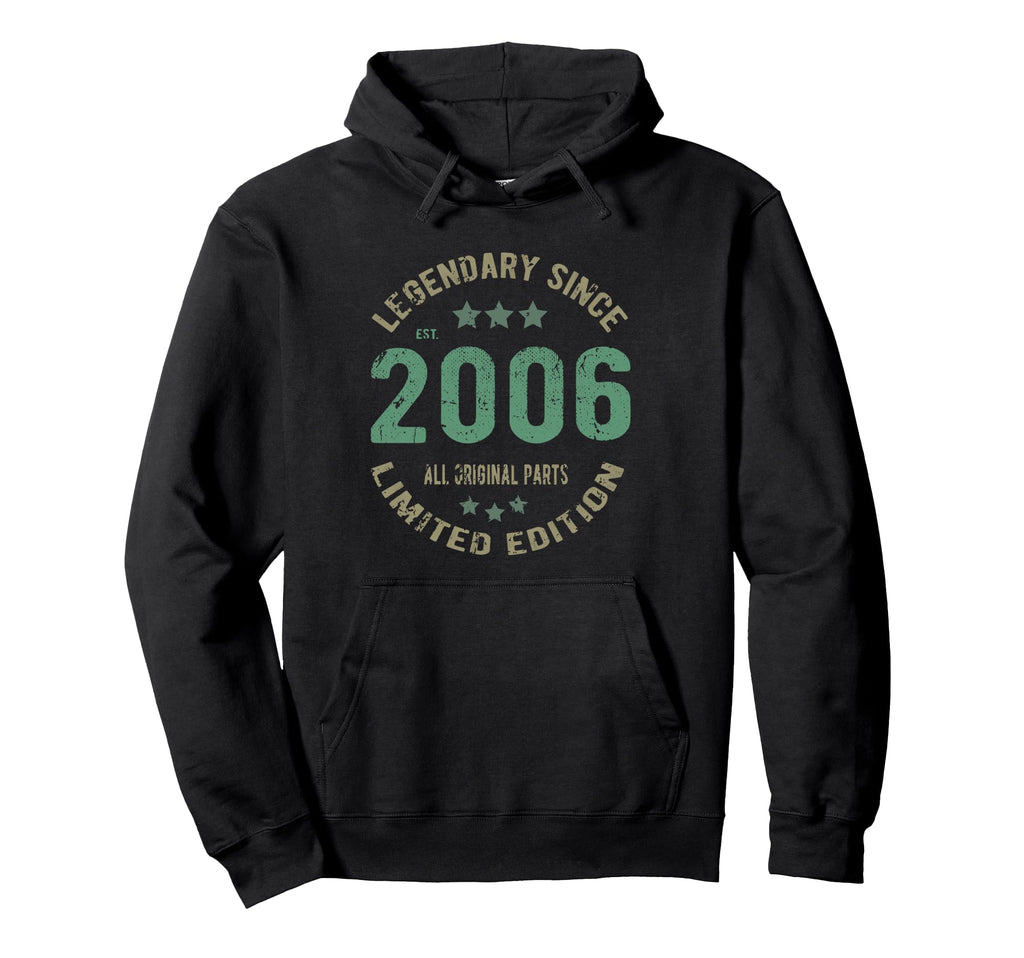 20 Year Old Bday Legend Since 2006 20Th Hoodie - Trendy Graphic Unisex - T-Shirt, Sweatshirt, Hoodie