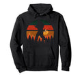 Halloween Bigfoot 70S 80S Sasquatch Hoodie - Casual Everyday Wear Unisex - T-Shirt, Sweatshirt, Hoodie