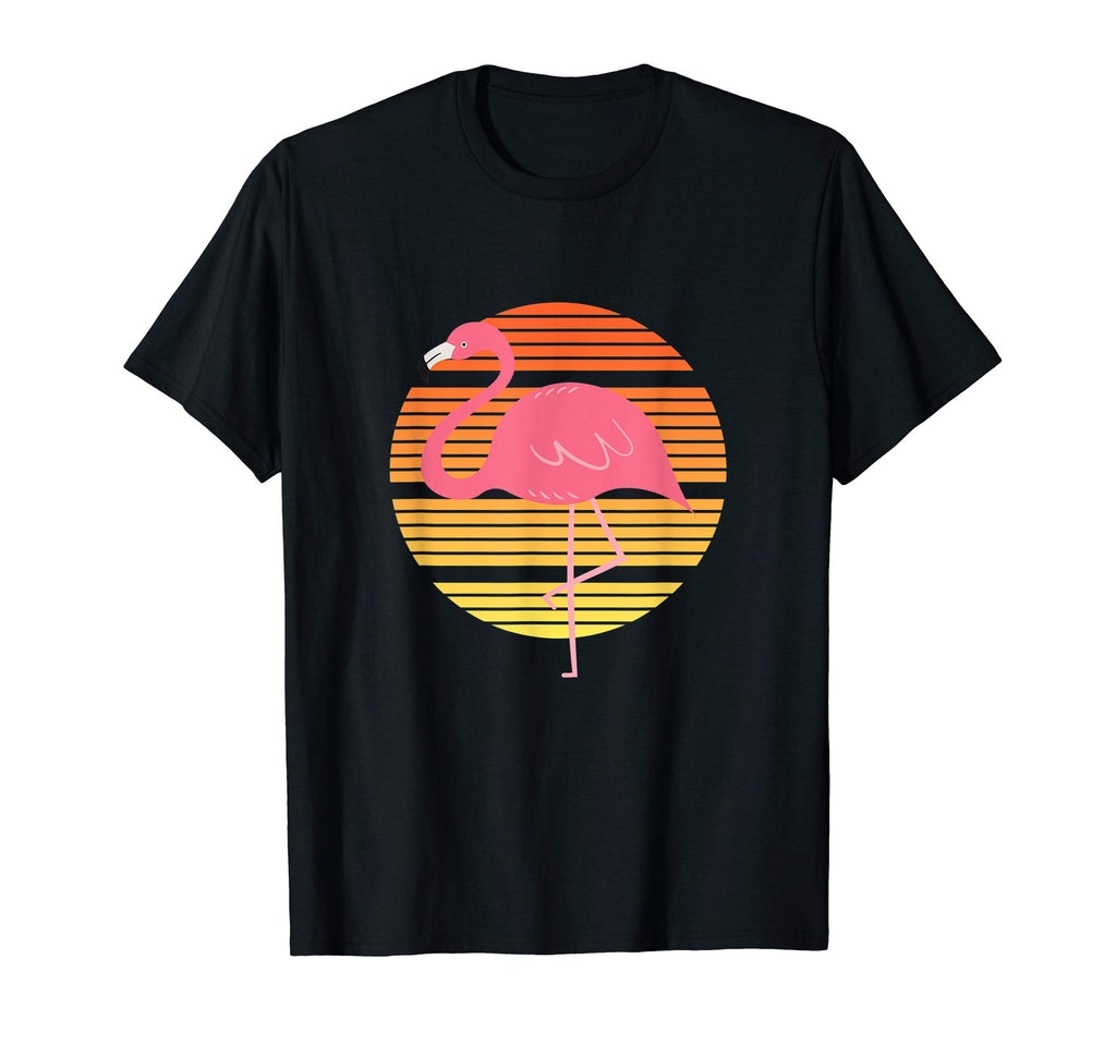 Flamingo Lover Sunset Summer Gift T-Shirt - Aesthetic Graphic Unisex - T-Shirt, Sweatshirt, Hoodie