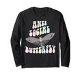 Funny Anti Social Butterfly Club Shy T-Shirt - Streetwear Style Unisex - T-Shirt, Sweatshirt, Hoodie