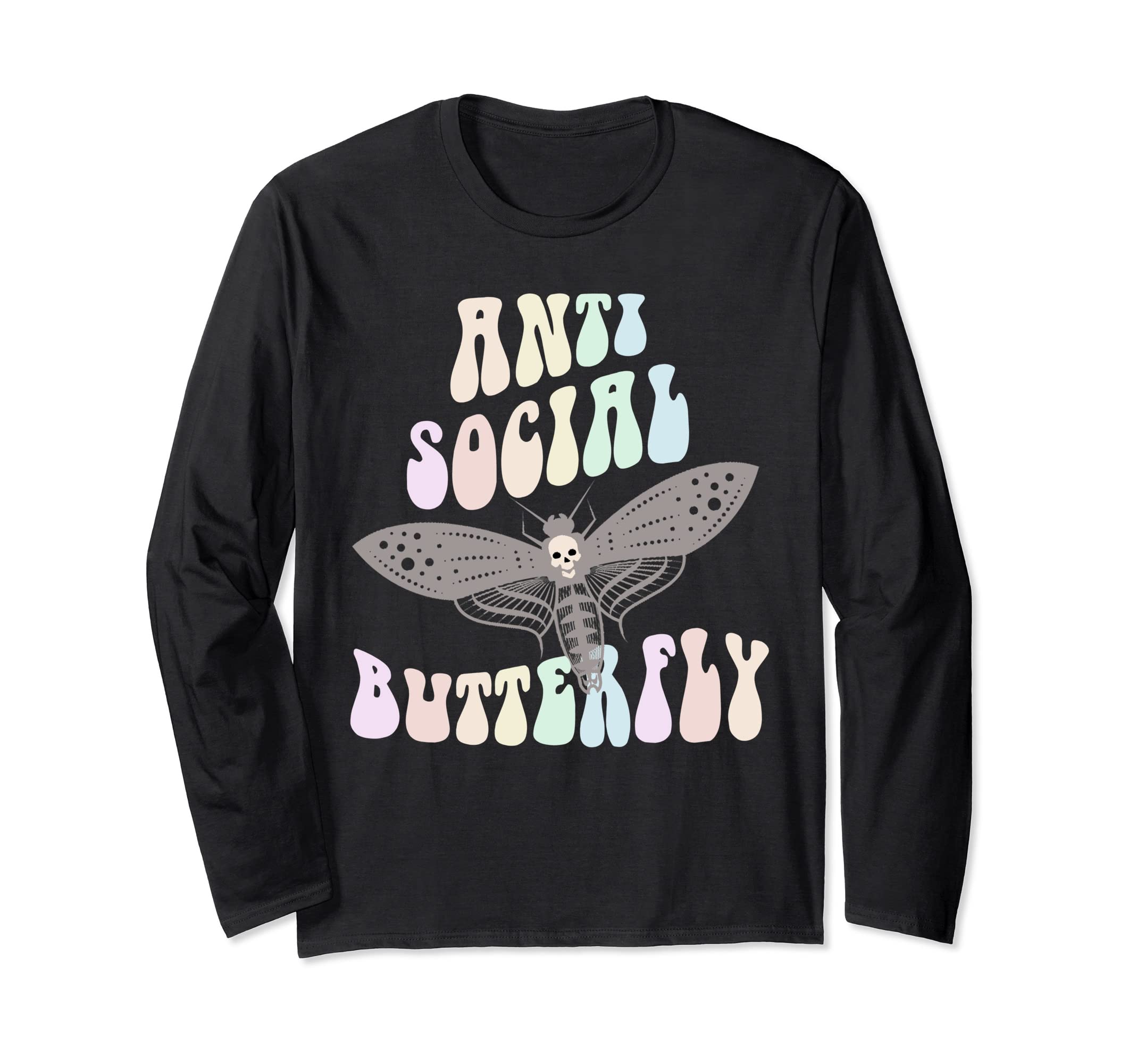 Funny Anti Social Butterfly Club Shy T-Shirt - Streetwear Style Unisex - T-Shirt, Sweatshirt, Hoodie