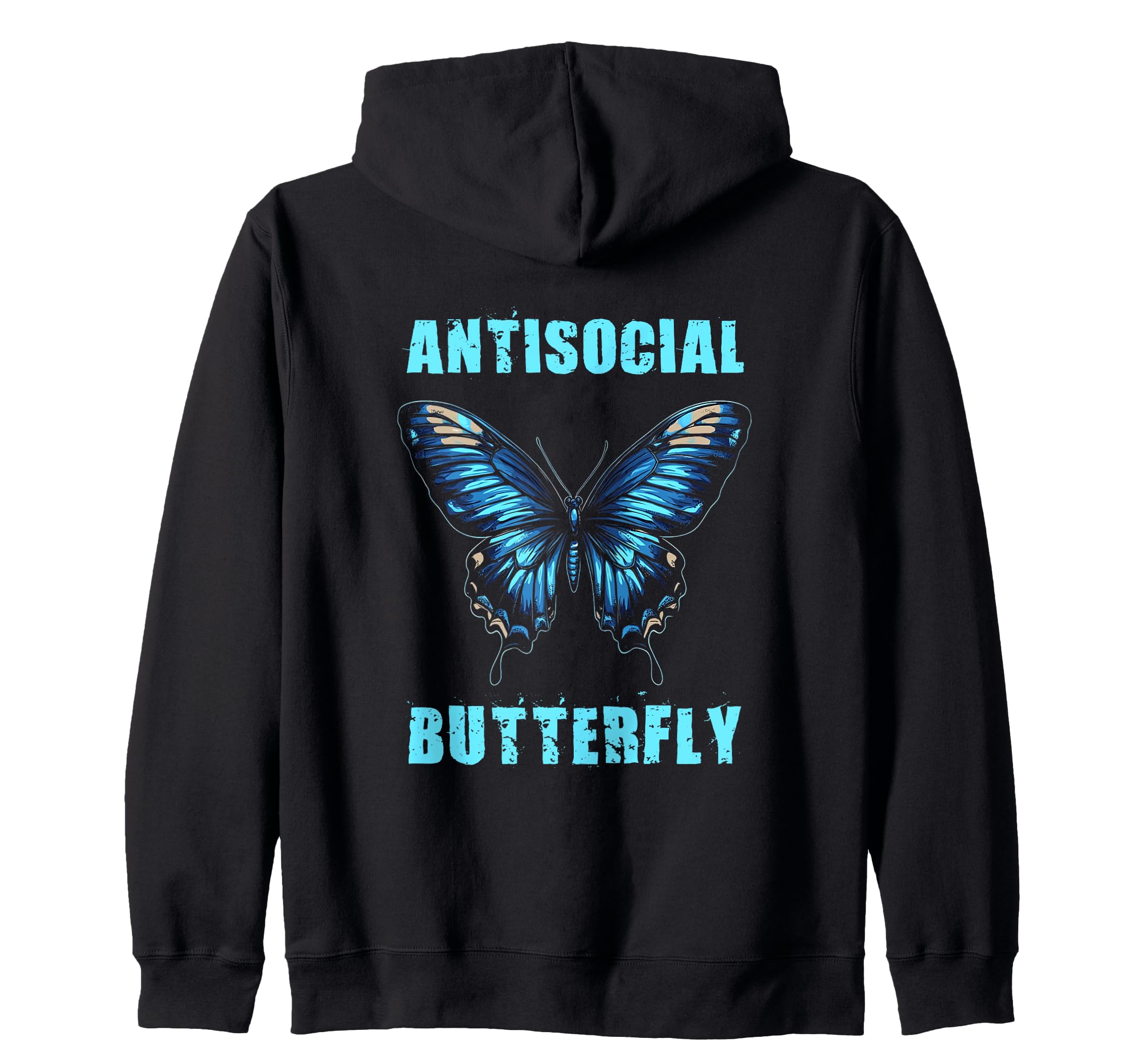 Antisocial Butterfly Gift T-Shirt - Unique Graphic Men Women - T-Shirt, Sweatshirt, Hoodie