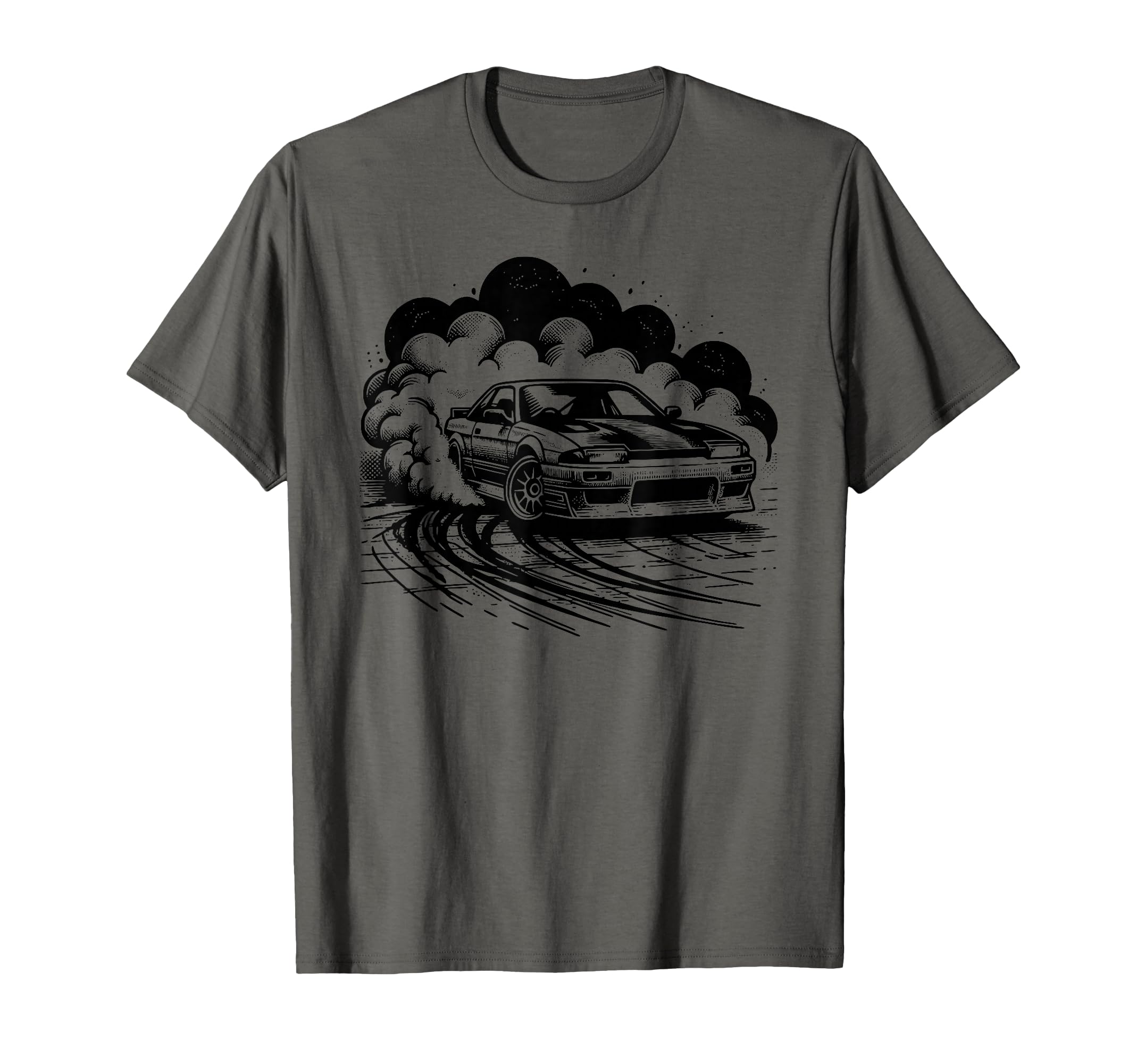 Sports Car Drift Street Racing T-Shirt - Fun Novelty Design Unisex - T-Shirt, Sweatshirt, Hoodie