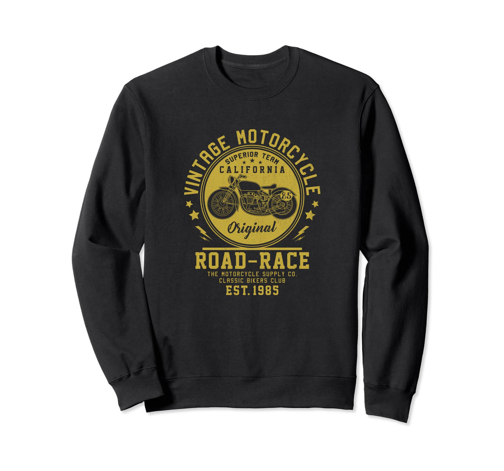 Motorcycle Road Race California Sweatshirt - Fun Novelty Design Unisex - T-Shirt, Sweatshirt, Hoodie