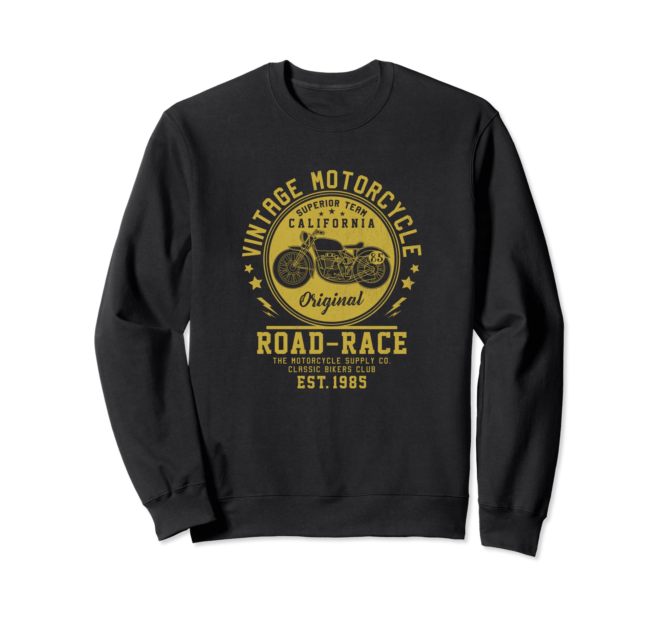 Motorcycle Road Race California Sweatshirt - Fun Novelty Design Unisex - T-Shirt, Sweatshirt, Hoodie
