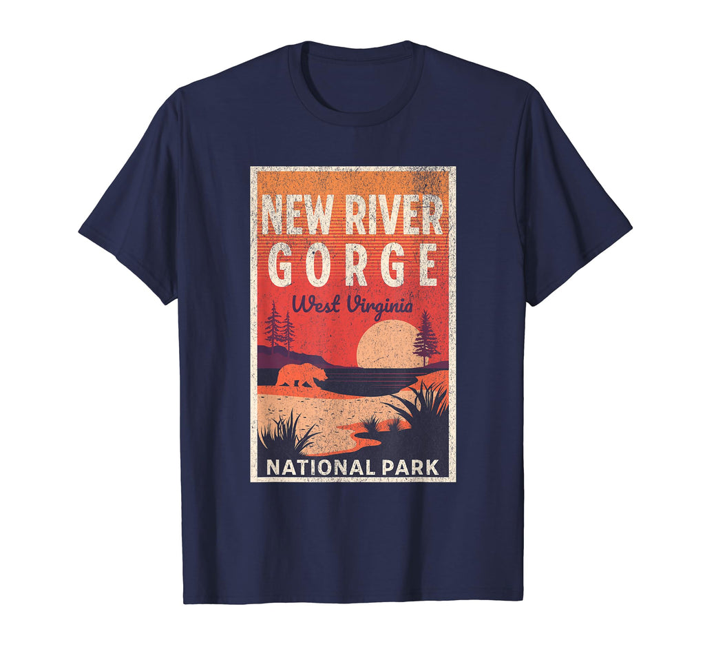 New River Gorge National Park West Hoodie - Novelty Apparel for Adults - T-Shirt, Sweatshirt, Hoodie