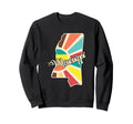 Mississippi Pride Colorful State Sweatshirt - Trendy Graphic Unisex - T-Shirt, Sweatshirt, Hoodie