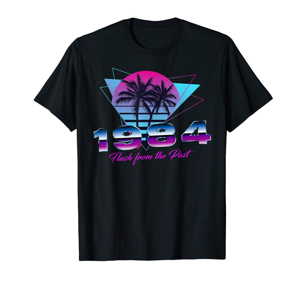 37 Year Old Gifts 1984 80S Synthwave T-Shirt - Trendy Graphic for Adults - T-Shirt, Sweatshirt, Hoodie