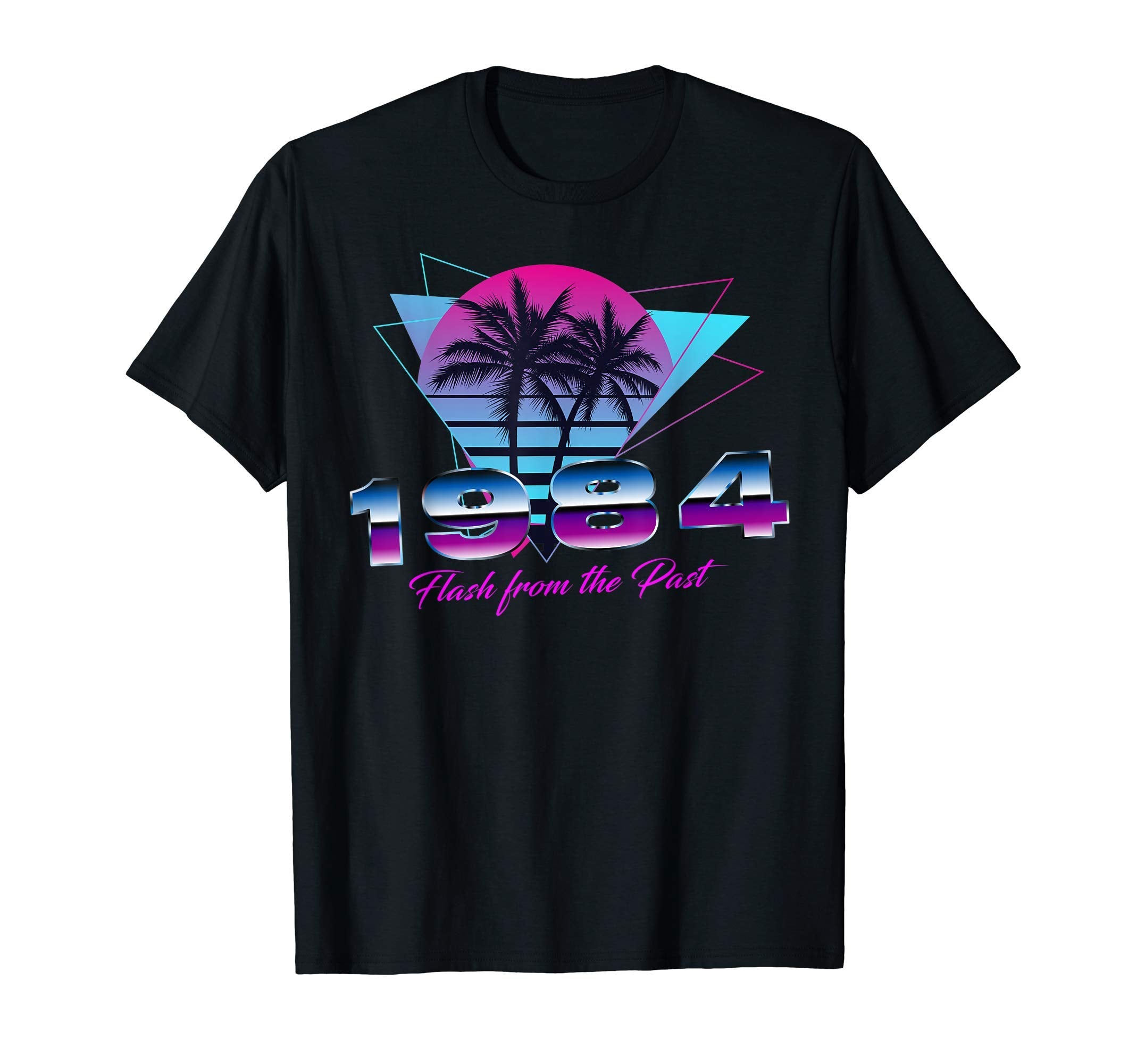 37 Year Old Gifts 1984 80S Synthwave T-Shirt - Trendy Graphic for Adults - T-Shirt, Sweatshirt, Hoodie