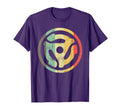Vinyl Record 45 Rpm Spindle Adapter T-Shirt - Graphic Print for Adults - T-Shirt, Sweatshirt, Hoodie