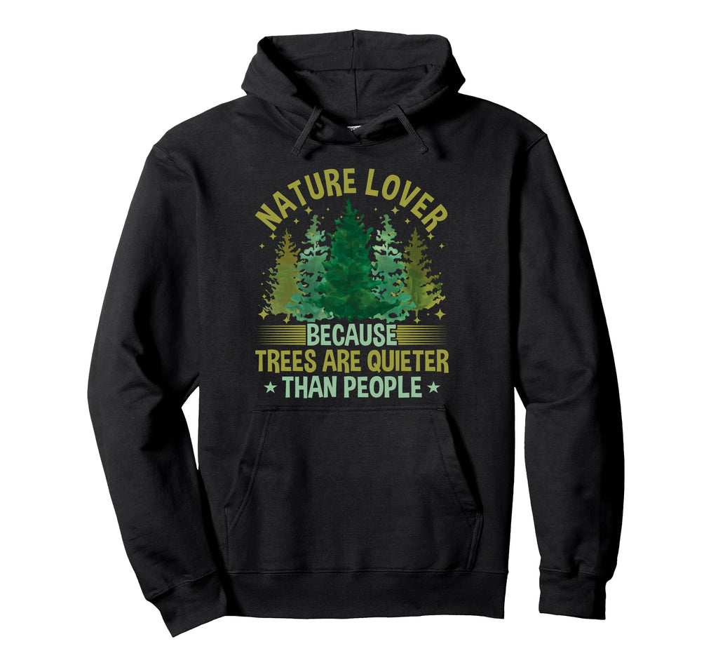 Introvert Nature Lover Introverted Forest Hoodie - Streetwear Style Unisex - T-Shirt, Sweatshirt, Hoodie