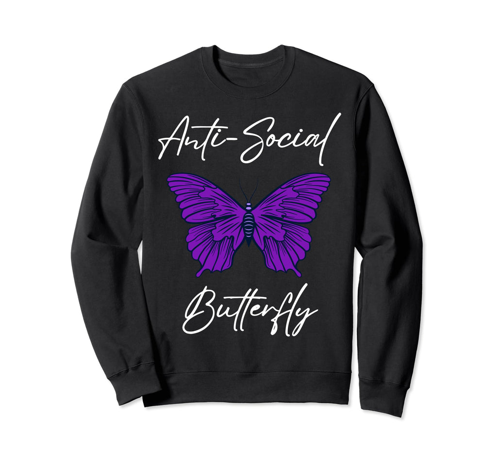 Funny Introvert Antisocial Sweatshirt - Aesthetic Graphic for Adults - T-Shirt, Sweatshirt, Hoodie