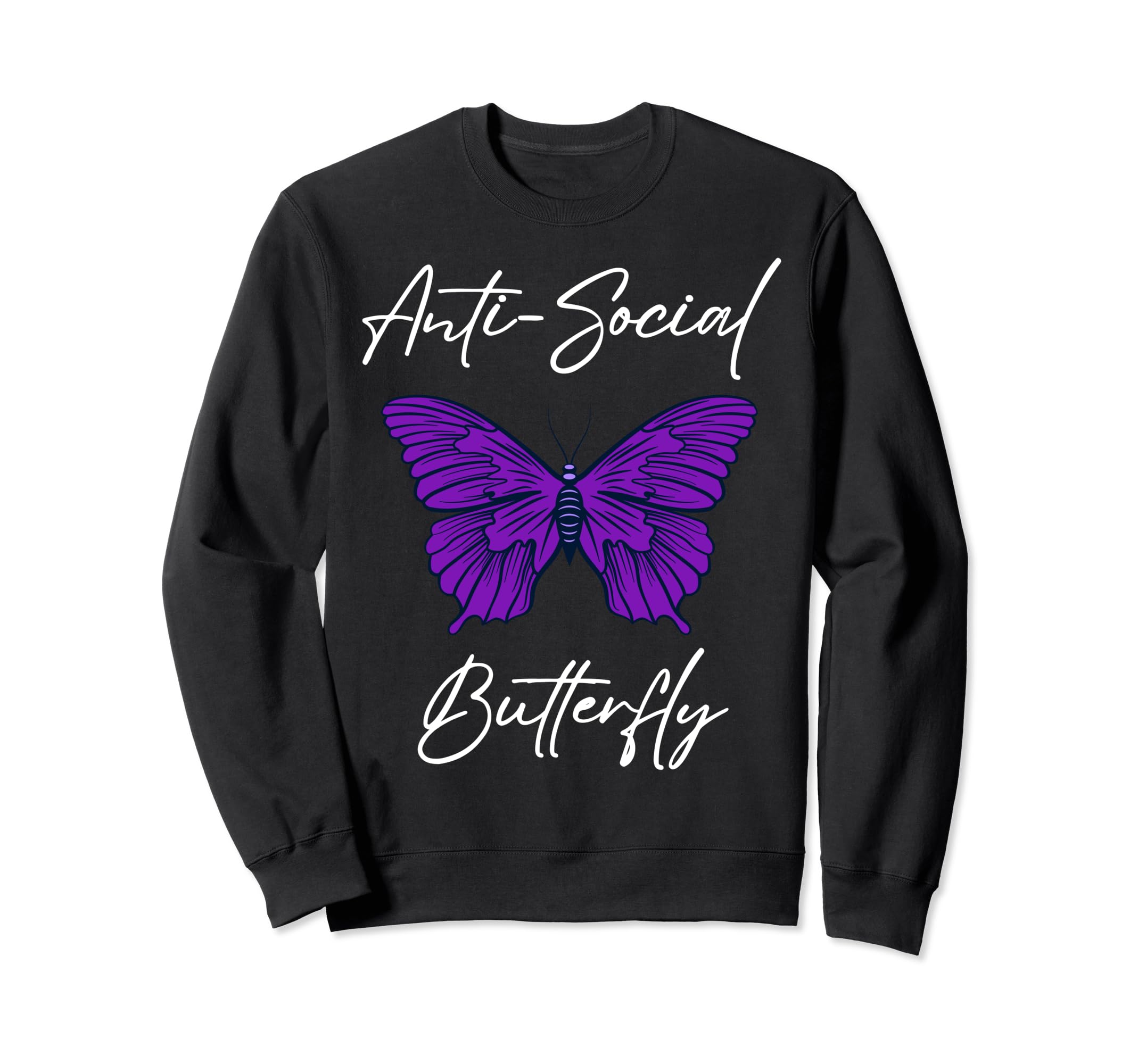 Funny Introvert Antisocial Sweatshirt - Aesthetic Graphic for Adults - T-Shirt, Sweatshirt, Hoodie