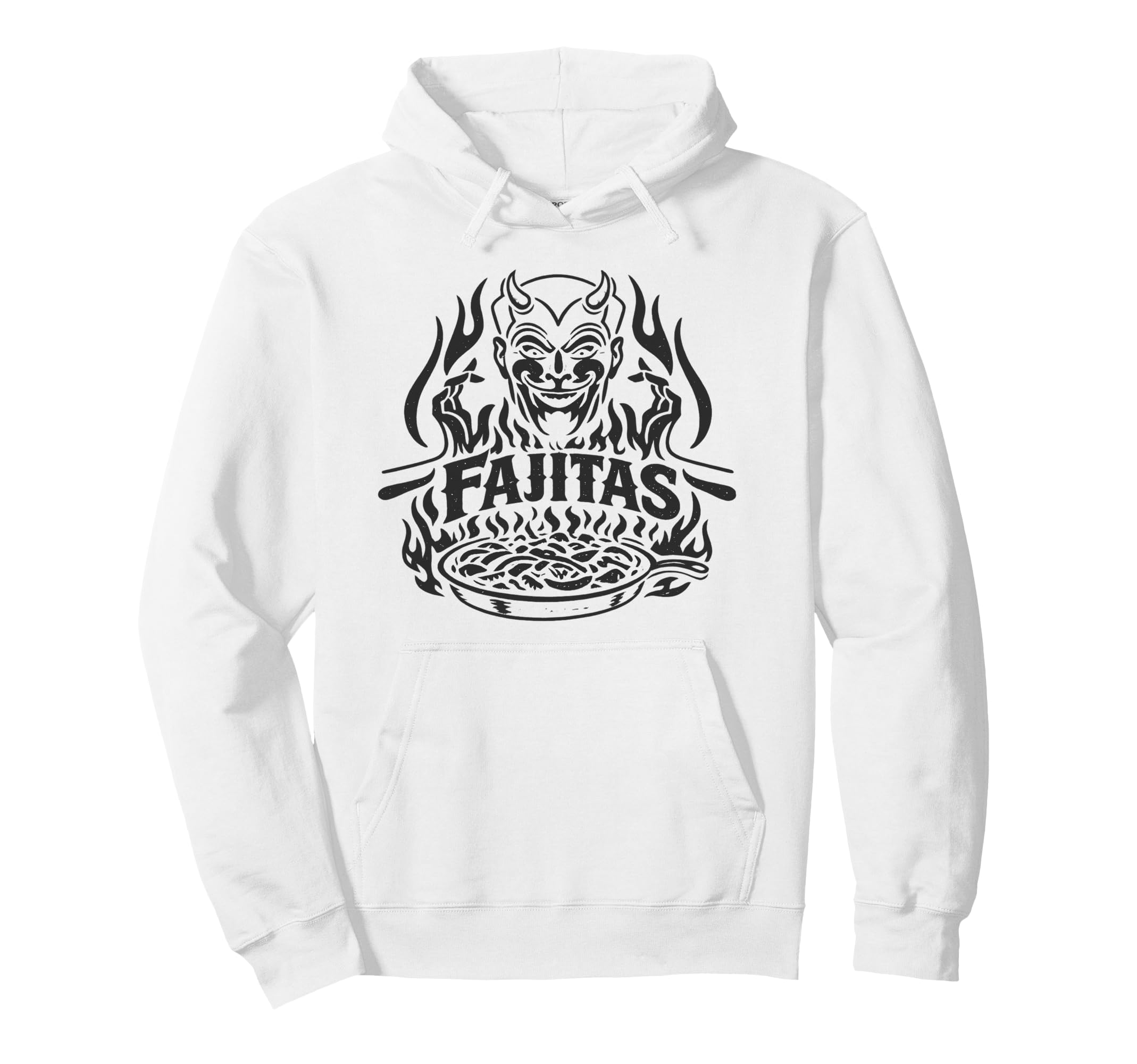 Southwest Fajitas Looking Devil Hoodie - Aesthetic Graphic for Adults - T-Shirt, Sweatshirt, Hoodie
