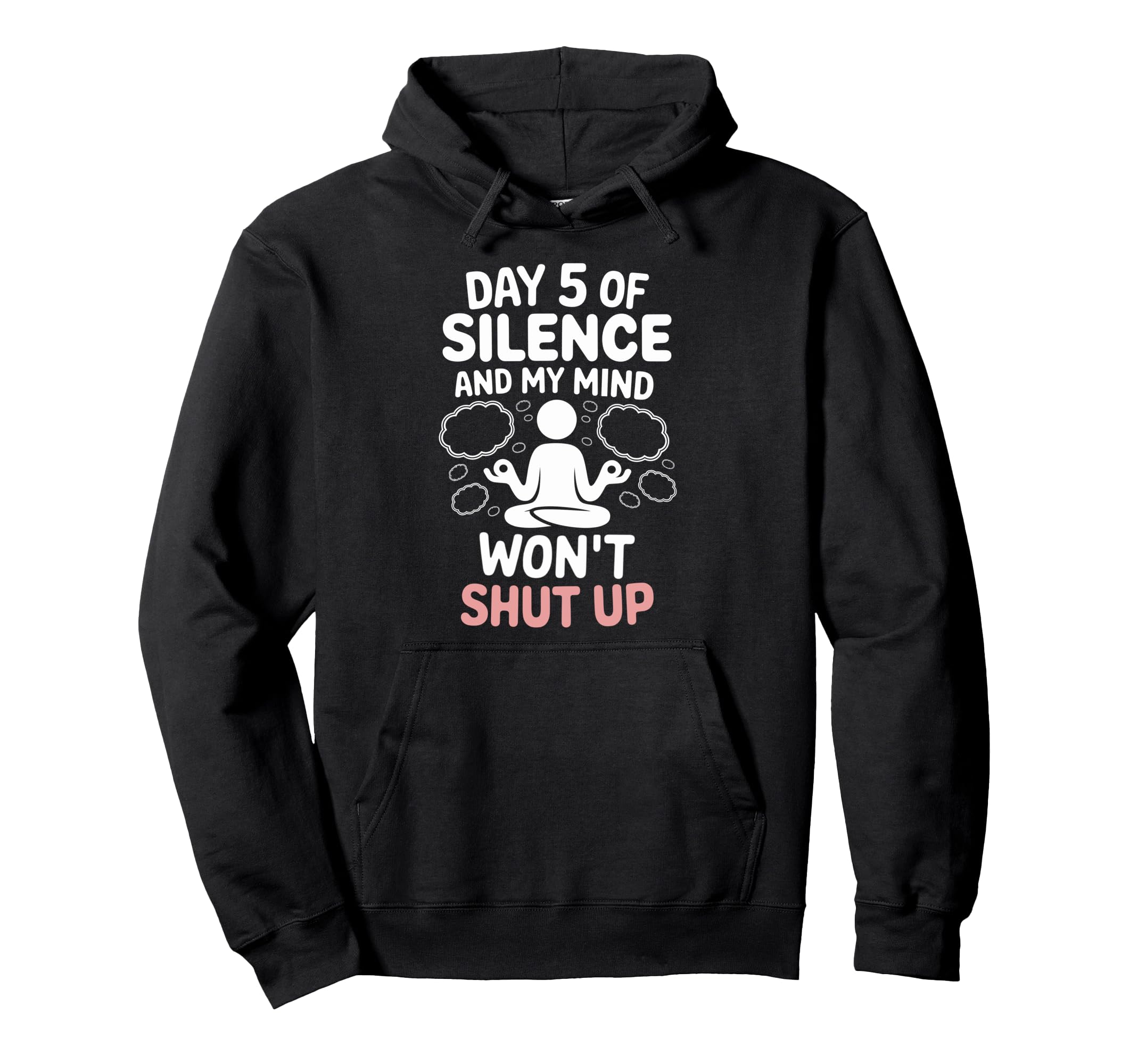 Silent Retreat Participants Hoodie - Custom Art Print for Adults - T-Shirt, Sweatshirt, Hoodie