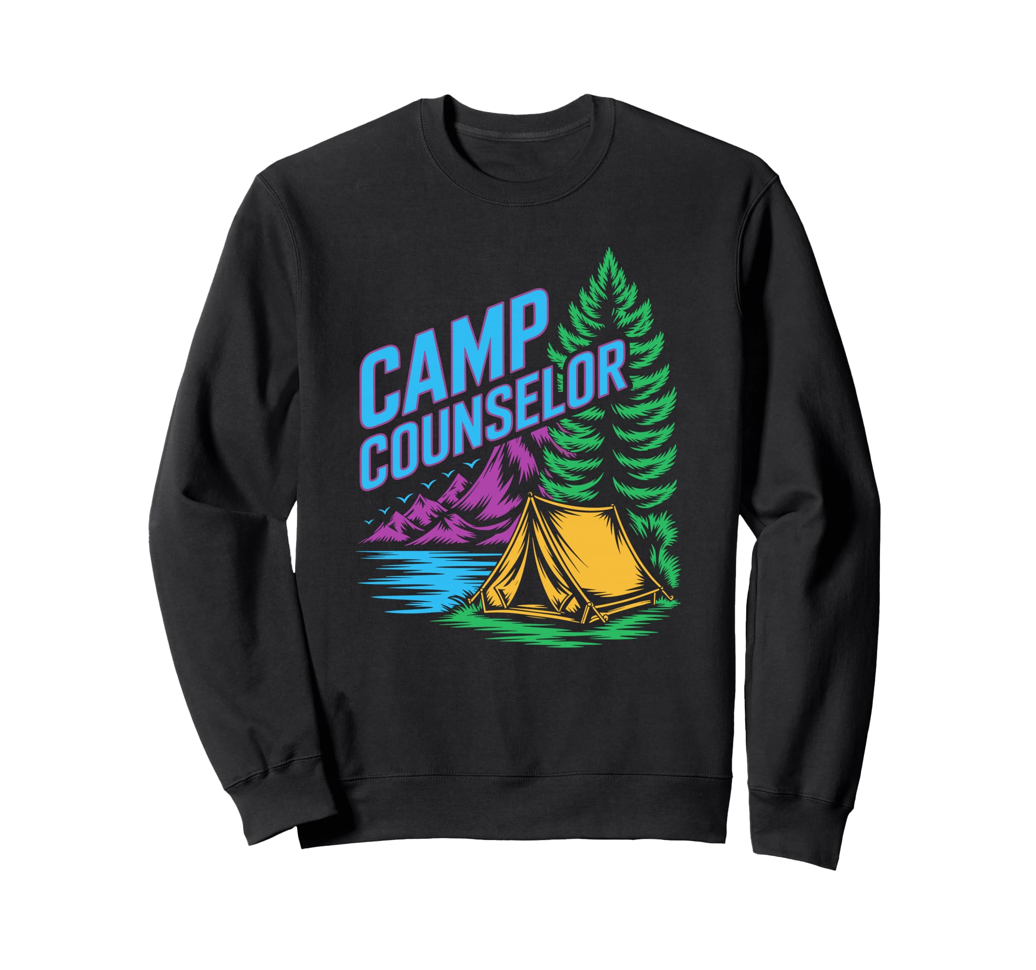 Camp Counselor Cabin Leader Sweatshirt - Custom Art Print Men Women - T-Shirt, Sweatshirt, Hoodie