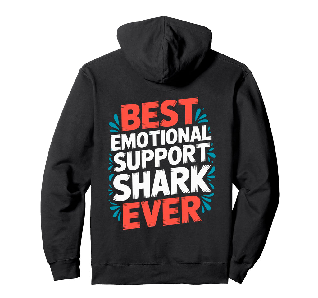 Emotional Support Shark Do Not Pet Gifts T-Shirt - Minimalist Print Unisex - T-Shirt, Sweatshirt, Hoodie