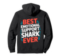 Emotional Support Shark Do Not Pet Gifts T-Shirt - Minimalist Print Unisex - T-Shirt, Sweatshirt, Hoodie