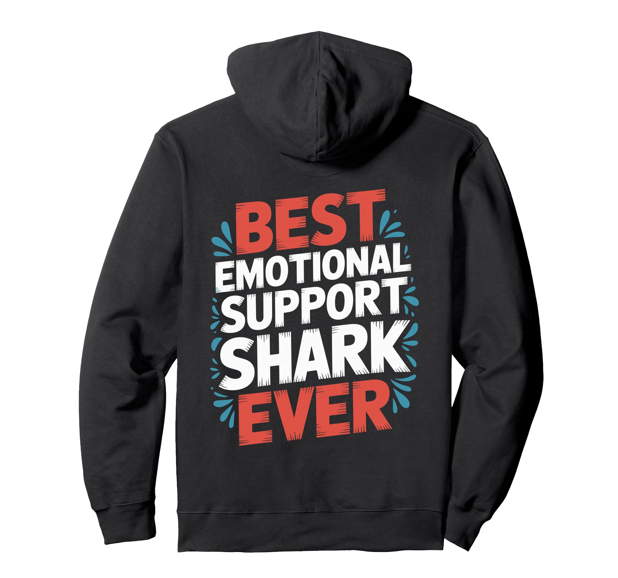 Emotional Support Shark Do Not Pet Gifts T-Shirt - Minimalist Print Unisex - T-Shirt, Sweatshirt, Hoodie