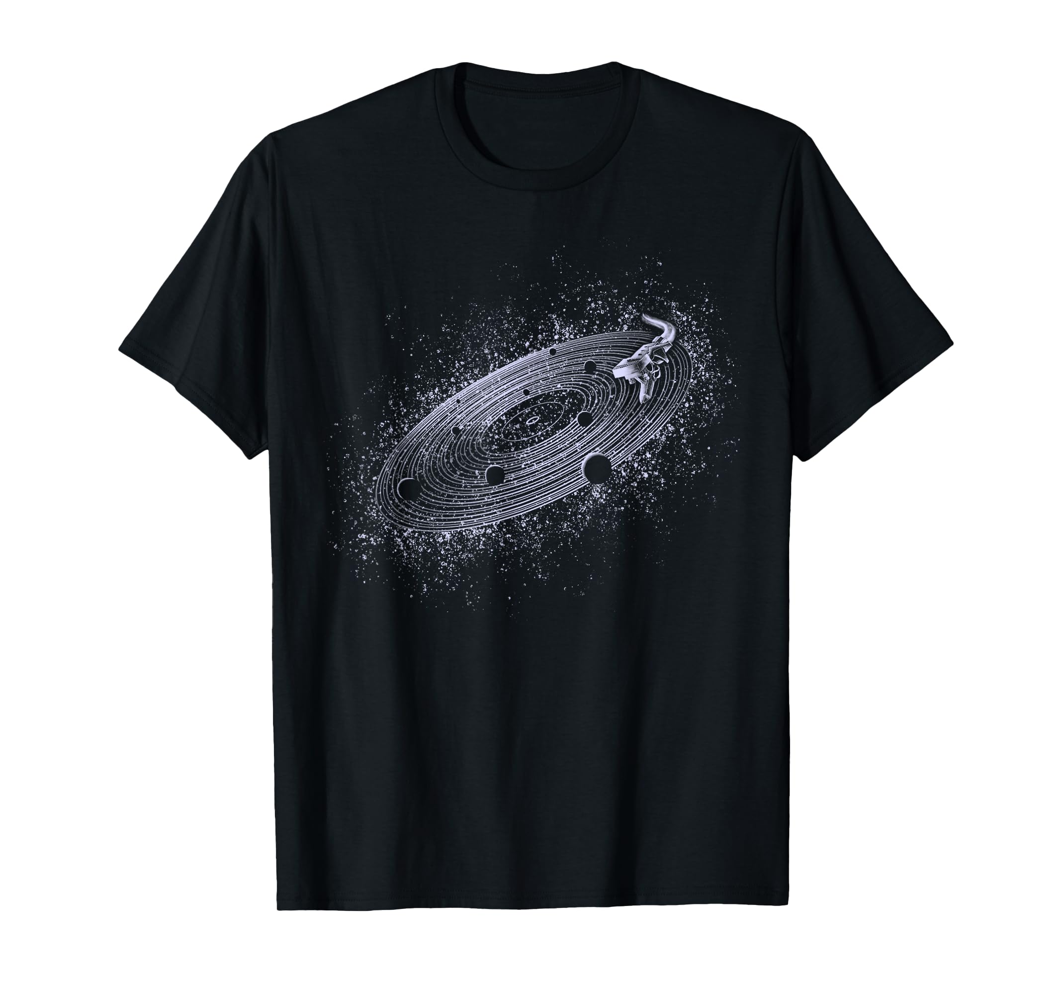Vinyl Records Lovers Music Vinyl And T-Shirt - Custom Art Print Unisex - T-Shirt, Sweatshirt, Hoodie