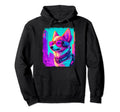 Corgipoo Dog Cyber Vaporwave 80S Hoodie - Streetwear Style for Adults - T-Shirt, Sweatshirt, Hoodie