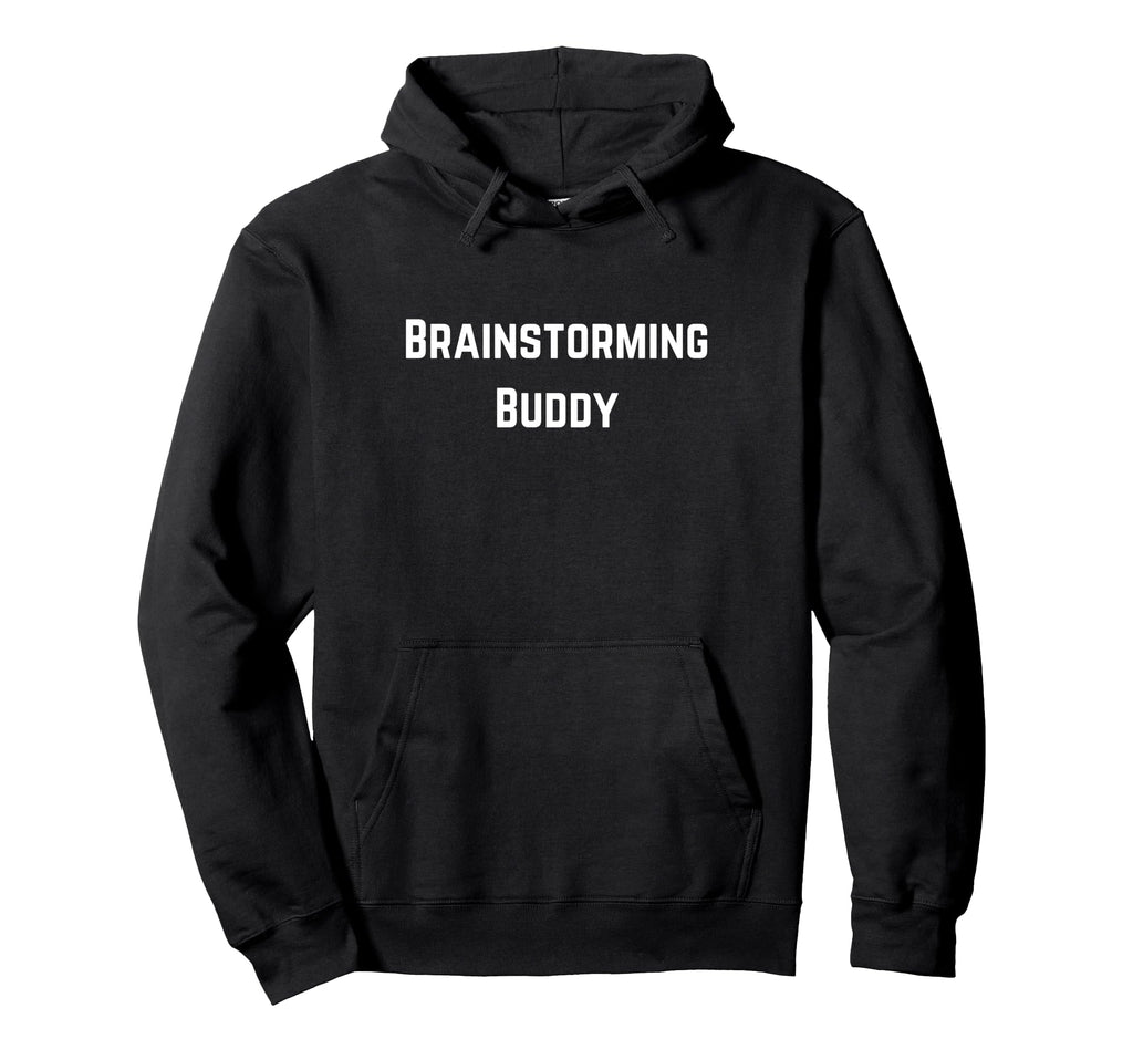 Brainstorming Support Human Creative Hoodie - Minimalist Print for Adults - T-Shirt, Sweatshirt, Hoodie