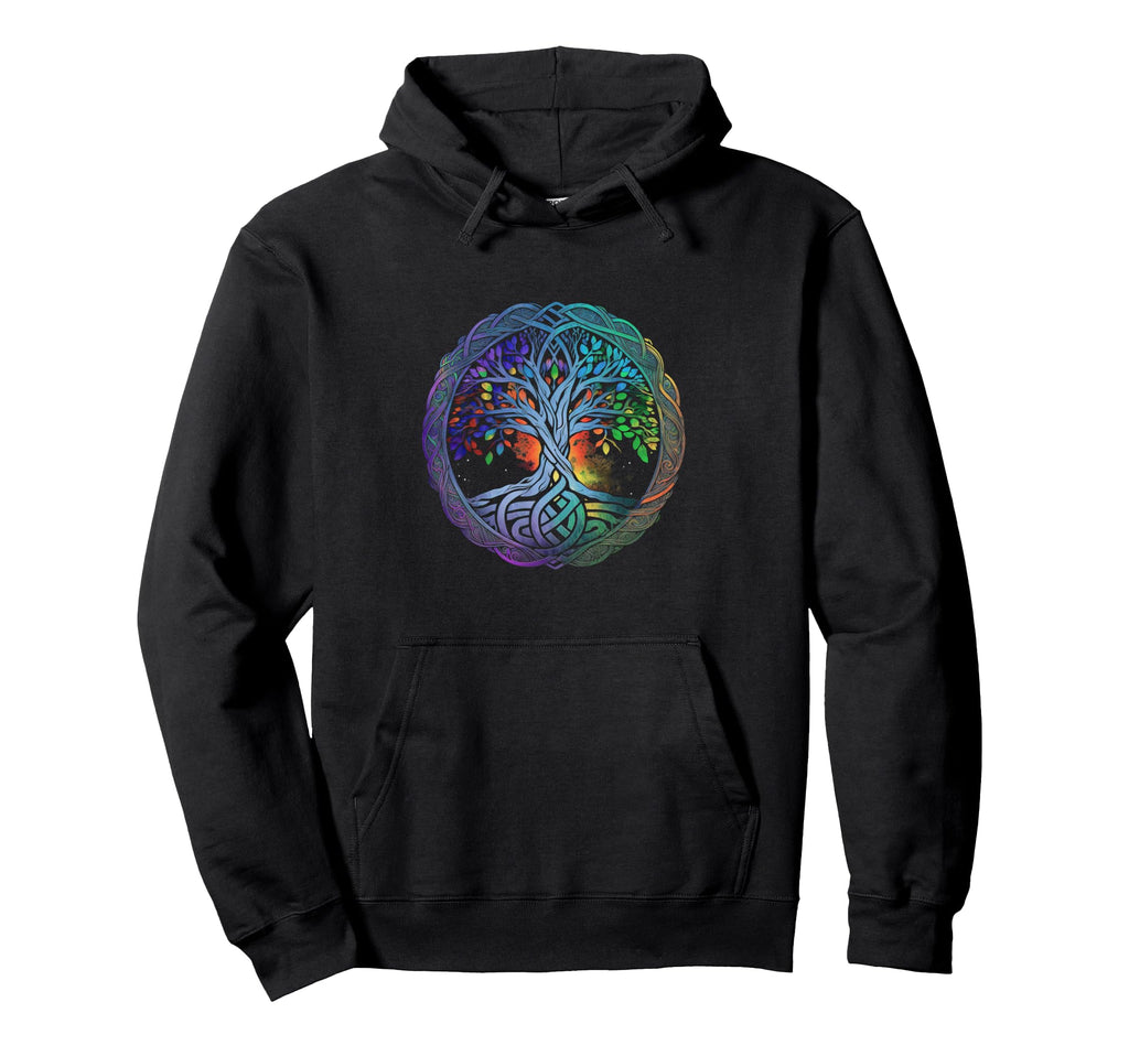 Tree Life Meditation Yoga Zen Mindfulness Hoodie - Aesthetic Graphic Unisex - T-Shirt, Sweatshirt, Hoodie