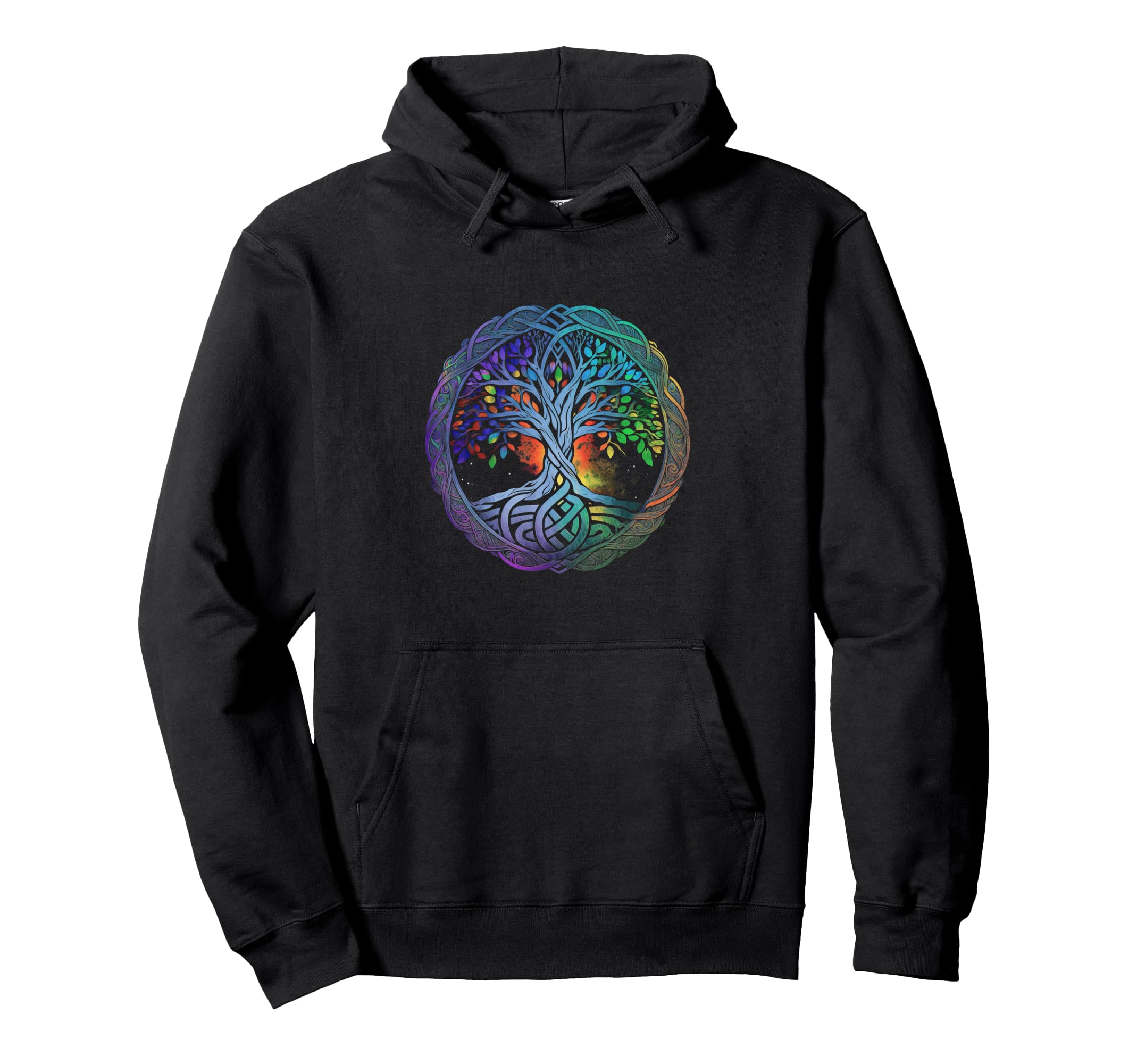 Tree Life Meditation Yoga Zen Mindfulness Hoodie - Aesthetic Graphic Unisex - T-Shirt, Sweatshirt, Hoodie