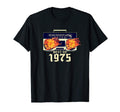 Best 1975 Audio Cassette Player Burning T-Shirt - Unique Graphic Men Women - T-Shirt, Sweatshirt, Hoodie