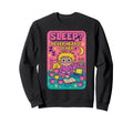 Sleep Never Heard Her Funny Night Sweatshirt - Custom Art Print for Adults - T-Shirt, Sweatshirt, Hoodie