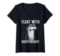 Womens Thoughtful Otter Overthinkers Rest V T-Shirt - Graphic Print Unisex - T-Shirt, Sweatshirt, Hoodie