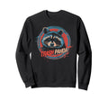 Raccoon Trash Panda 70S 80S Funny Sweatshirt - Aesthetic Graphic for Adults - T-Shirt, Sweatshirt, Hoodie