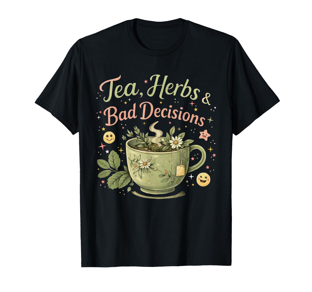 Funny Wellness Vibes Aesthetic Tea Lover T-Shirt - Streetwear Style Unisex - T-Shirt, Sweatshirt, Hoodie