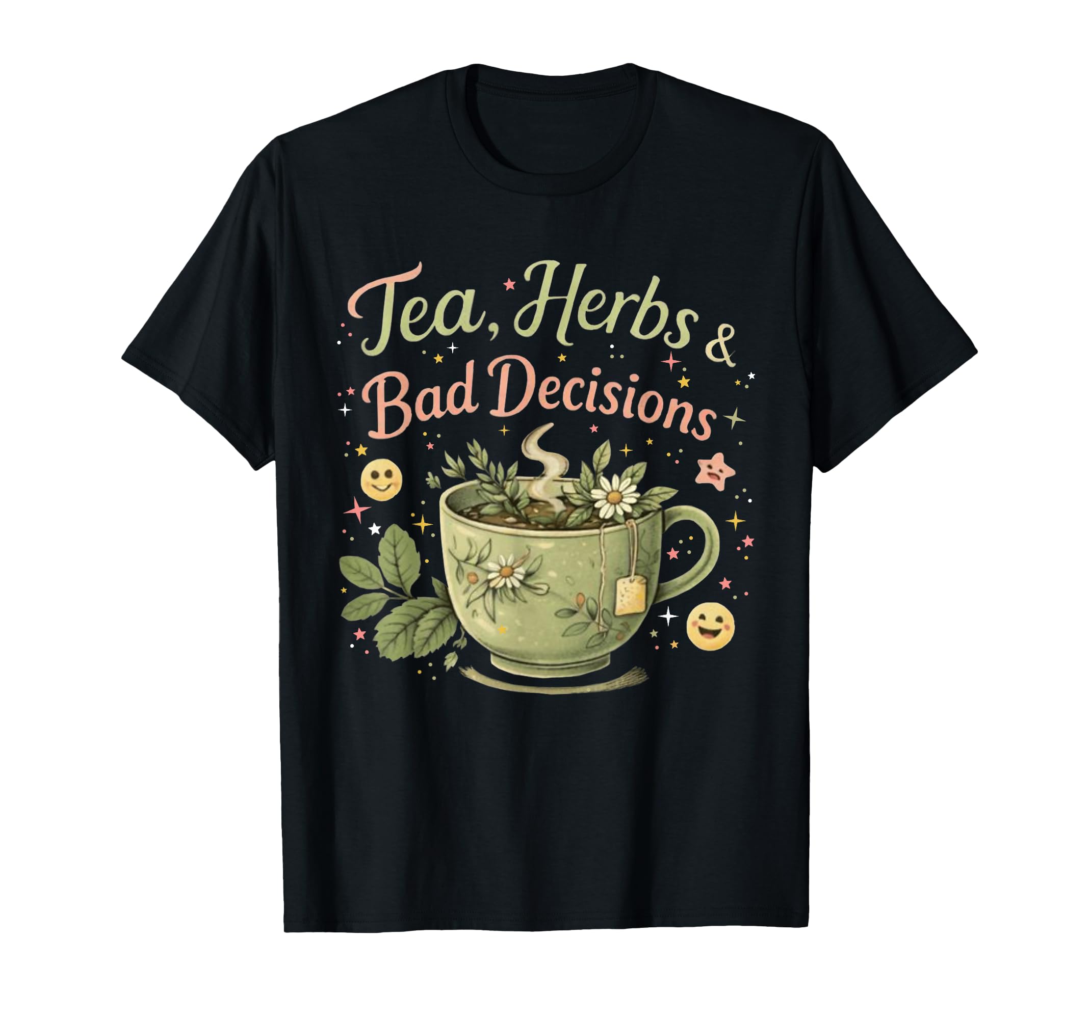 Funny Wellness Vibes Aesthetic Tea Lover T-Shirt - Streetwear Style Unisex - T-Shirt, Sweatshirt, Hoodie