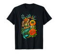 Mermaid Skeleton Traditional Tattoo T-Shirt - Casual Everyday Wear Unisex - T-Shirt, Sweatshirt, Hoodie
