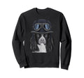 English Springer Spaniel Wearing Sweatshirt - Graphic Print for Adults - T-Shirt, Sweatshirt, Hoodie