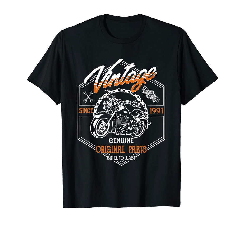 Birthday 1991 Gift Motorcycle 32 Years T-Shirt - Trendy Graphic for Adults - T-Shirt, Sweatshirt, Hoodie