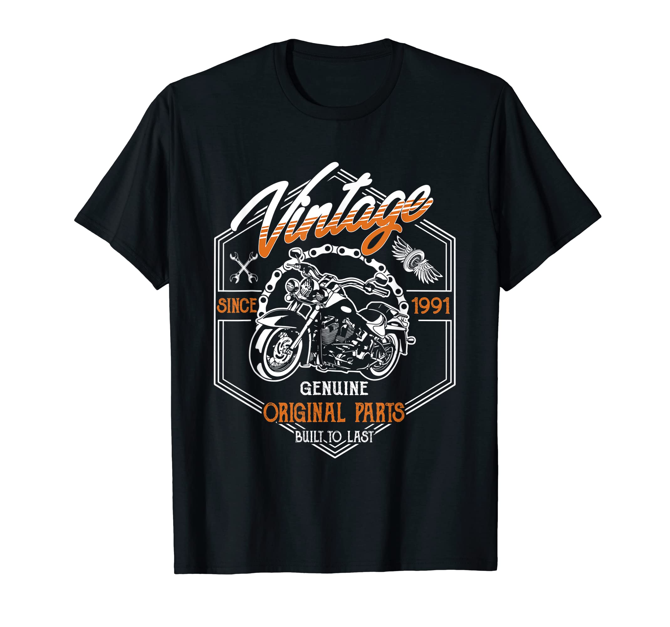 Birthday 1991 Gift Motorcycle 32 Years T-Shirt - Trendy Graphic for Adults - T-Shirt, Sweatshirt, Hoodie