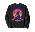 Synthwave Astronaut Cyberpunk Sweatshirt - Casual Everyday Wear Men Women - T-Shirt, Sweatshirt, Hoodie