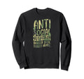Antisocial Butterfly Rarely Seen Sweatshirt - Streetwear Style Unisex - T-Shirt, Sweatshirt, Hoodie